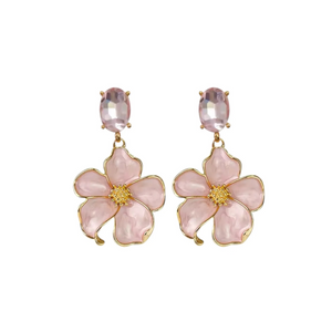 Sunny Hazel Frenchy Flower Drop Earrings