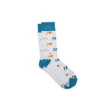 Load image into Gallery viewer, Socks That Protect Elephants (Grey): Single Pair Long Socks
