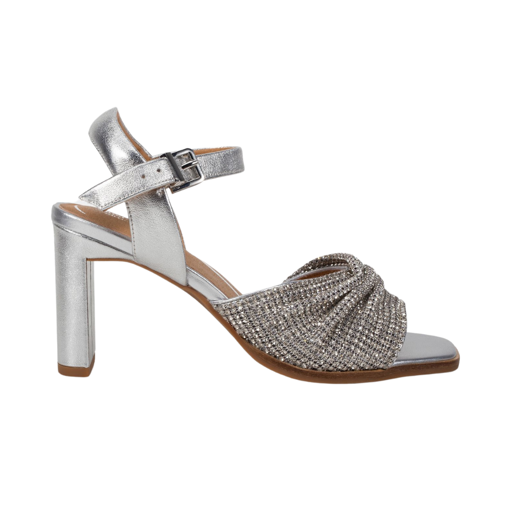 Hush Puppies Topaz Silver Rhinestone