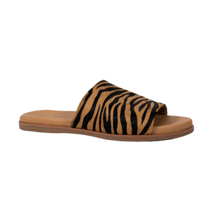 Hush Puppies Paradise Tan Zebra