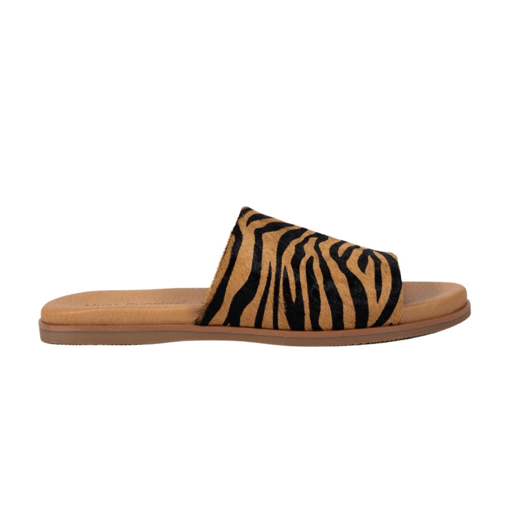 Hush Puppies Paradise Tan Zebra