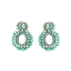 Sunny Hazel Belle Turquoise Beaded Earrings