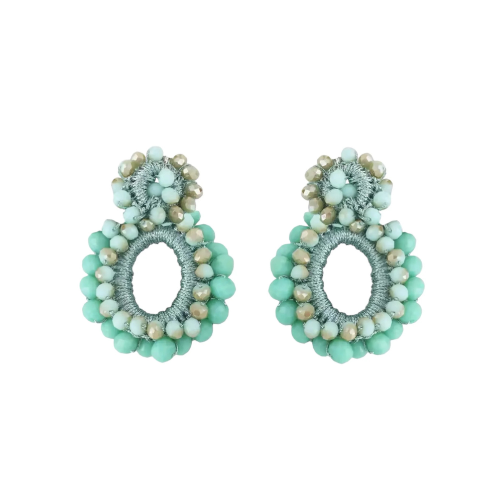 Sunny Hazel Belle Turquoise Beaded Earrings