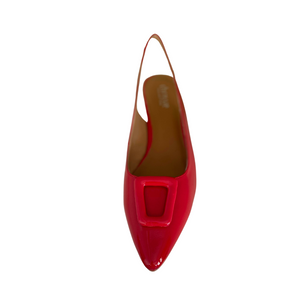 Chrissie Cognac Red Patent