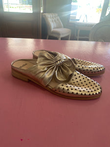 Pre-Loved Mollini Rose Gold Slides Size 42