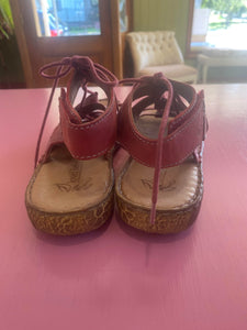 Pre-Loved Josef Seibel Red Sandal Size 44