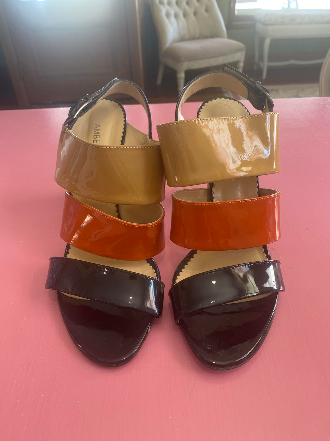 PL Amber Rossi Slingbacks Size 42/AU10